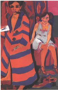 Autoportrait avec modèle